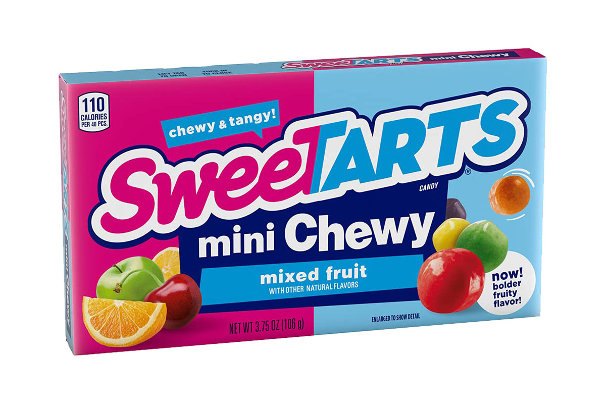 A box of SweeTart Mini Chevy | Girl Meets Food