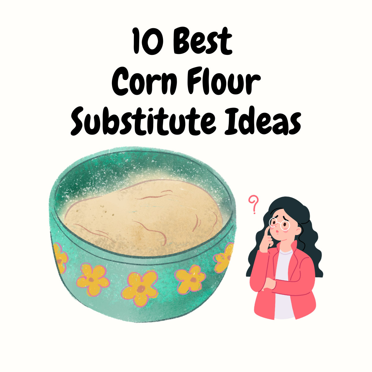 Corn Flour Substitute featured image | Girl Meets Food