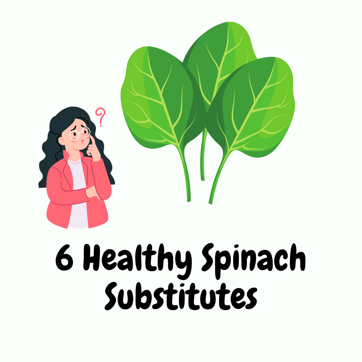 Spinach Substitutes featured image | Girl Meets Food