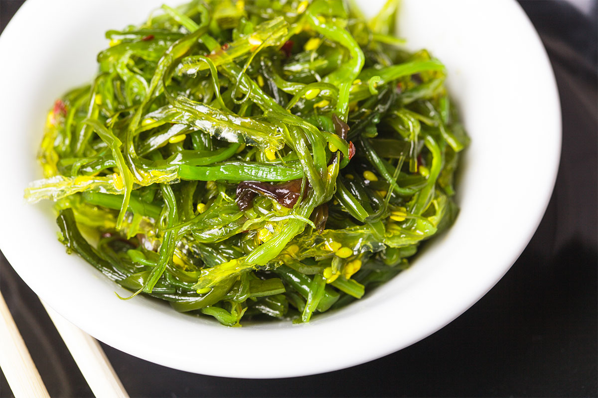 A bowl of prepared ogonori | Girl Meets Food