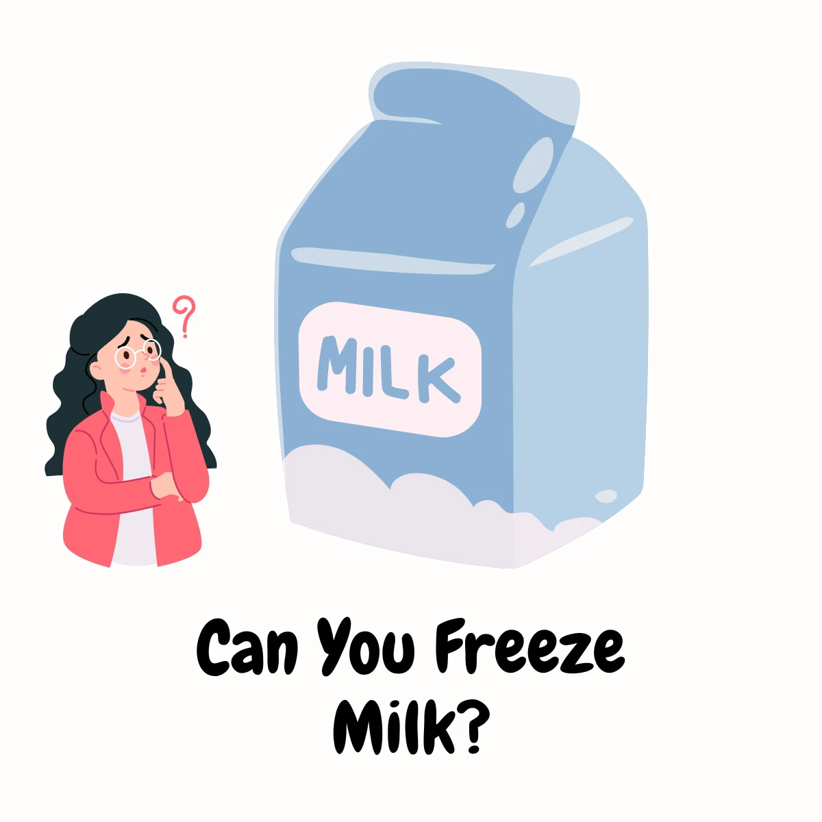 Can you freeze milk featured image | Girl Meets Food