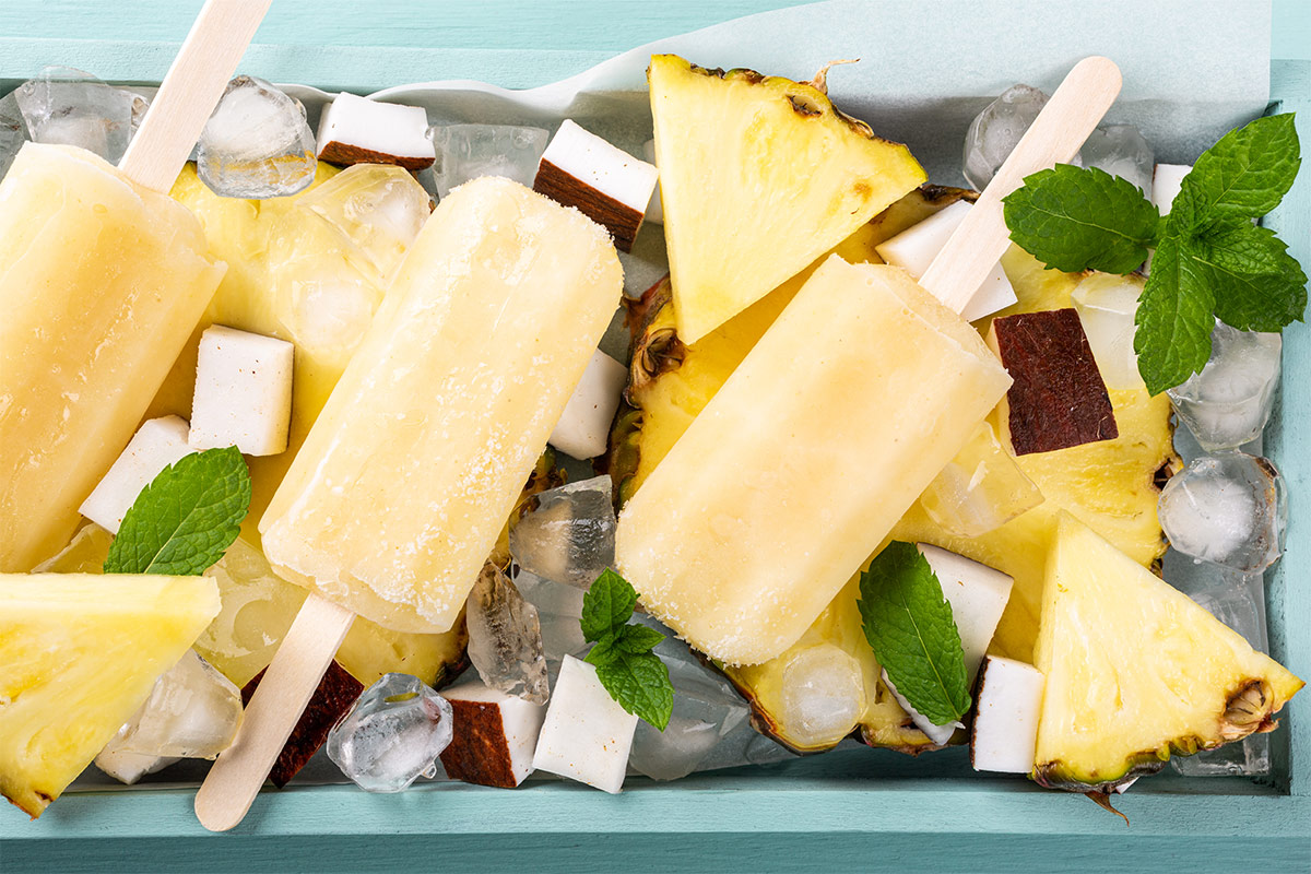 Pineapple popsicles | Girl Meets Food