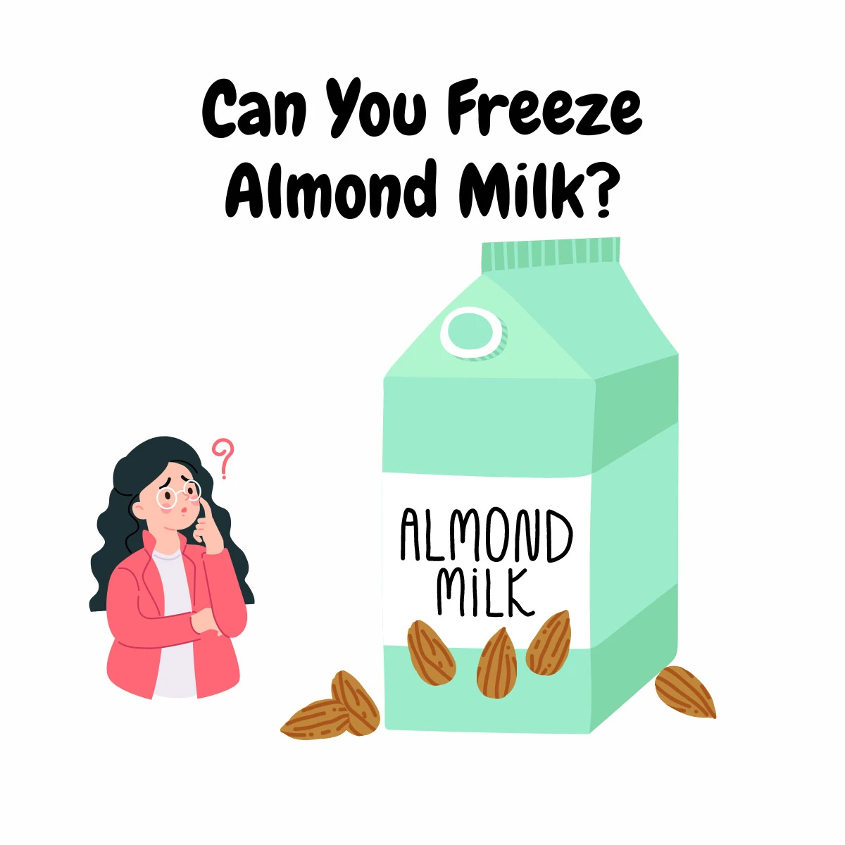 Can You Freeze Almond Milk featured image | Girl Meets Food