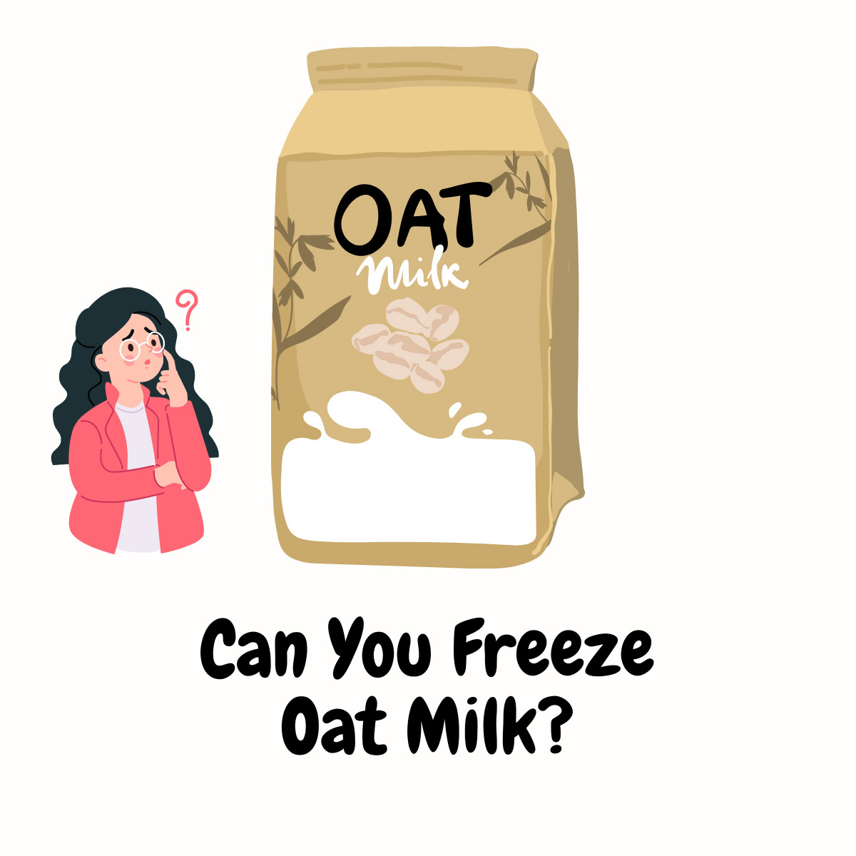 Can You Freeze Oat Milk featured image | Girl Meets Food