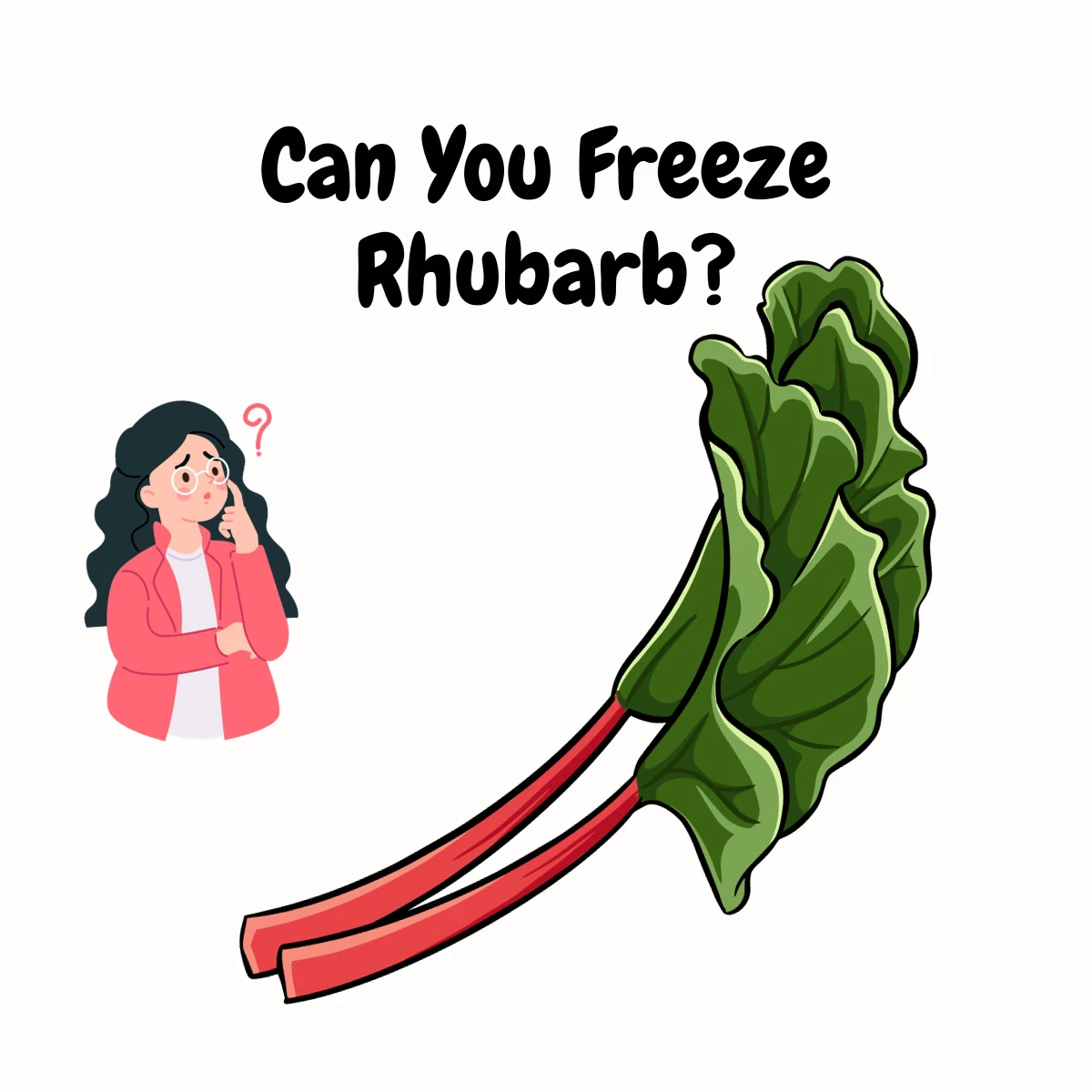 Can You Freeze Rhubarb featured image | Girl Meets Food