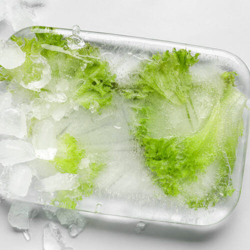 Frozen luttuce in ice | Girl Meets Food