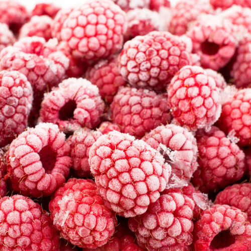 Frozen raspberries | Girl Meets Food