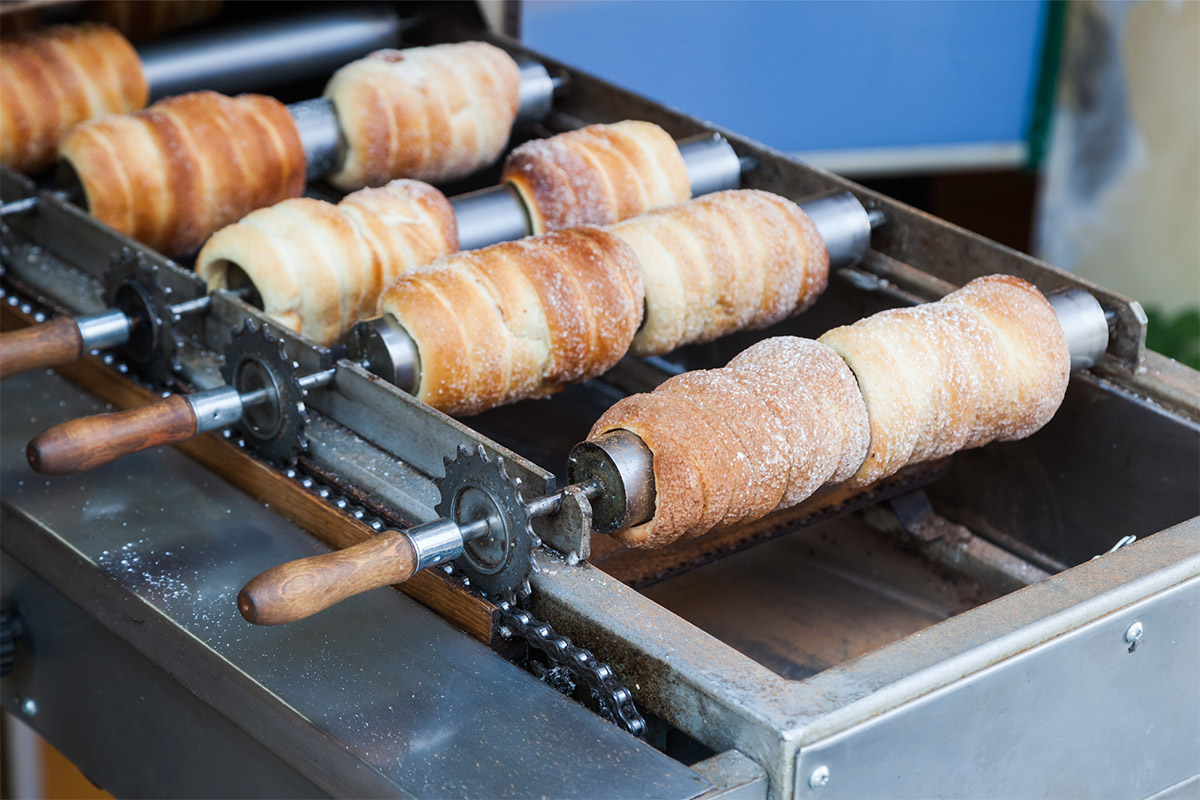 Trdelnik snack baking | Girl Meets Food