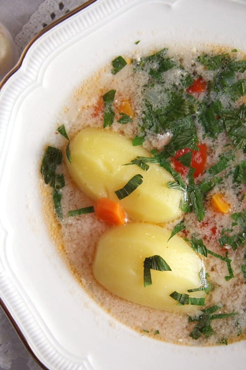 Romanian Fish Sour Soup
